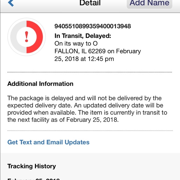 OUT FOR DELIVER